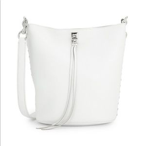 White Rebecca Minkoff Darren Leather Bucket Bag